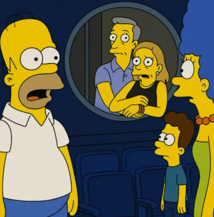 Sorry gang, The Simpsons is good but they're not quite that good (Facebook)