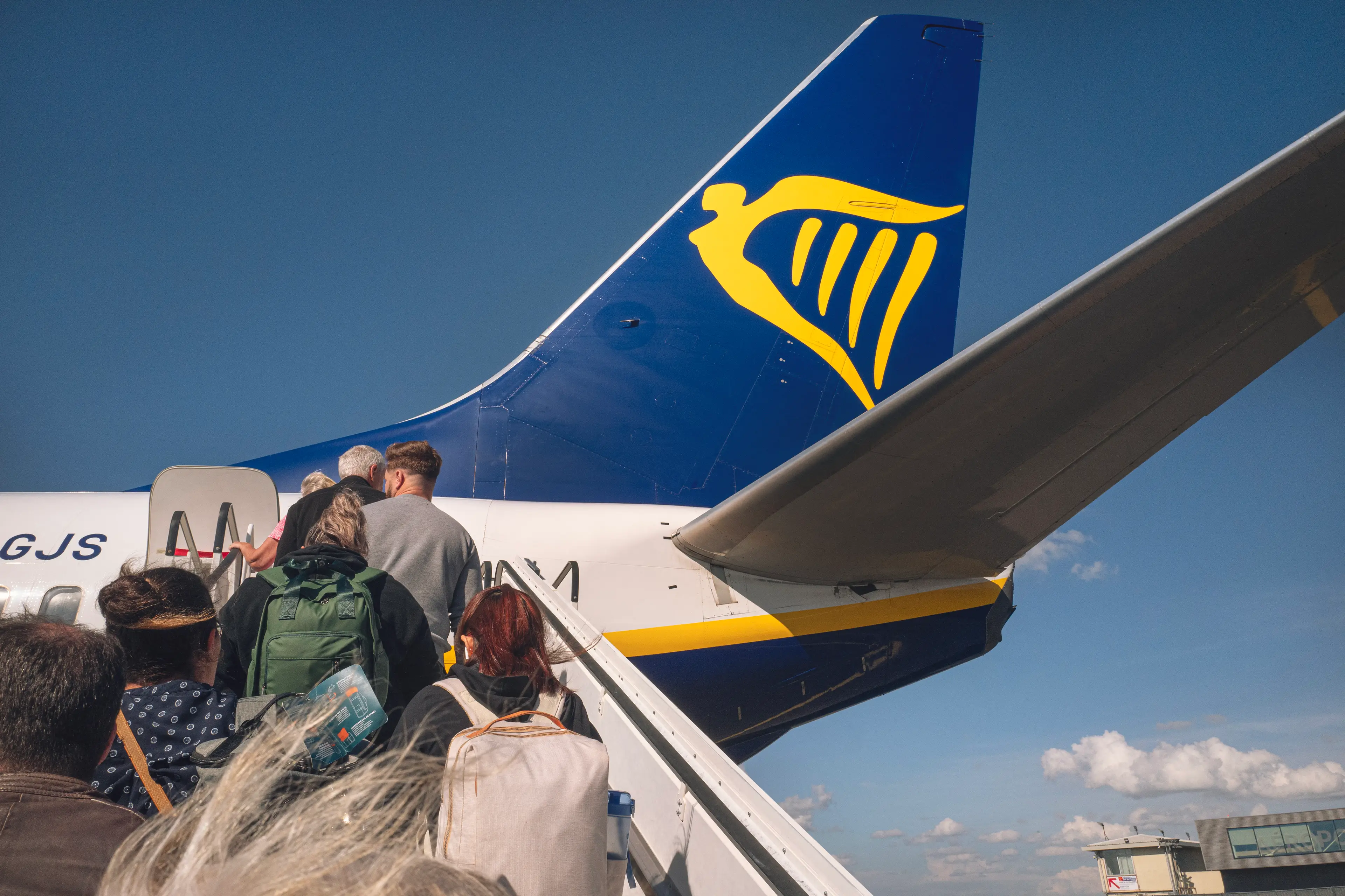 If you're flying with Ryanair, be prepared. (IDRISS BIGOU-GILLES/Hans Lucas/AFP via Getty Images)