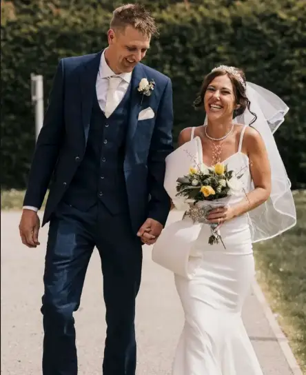 Gemma and Ken's wedding day was derailed when by her sister-in-law lobbing paint over her (Cover Images)