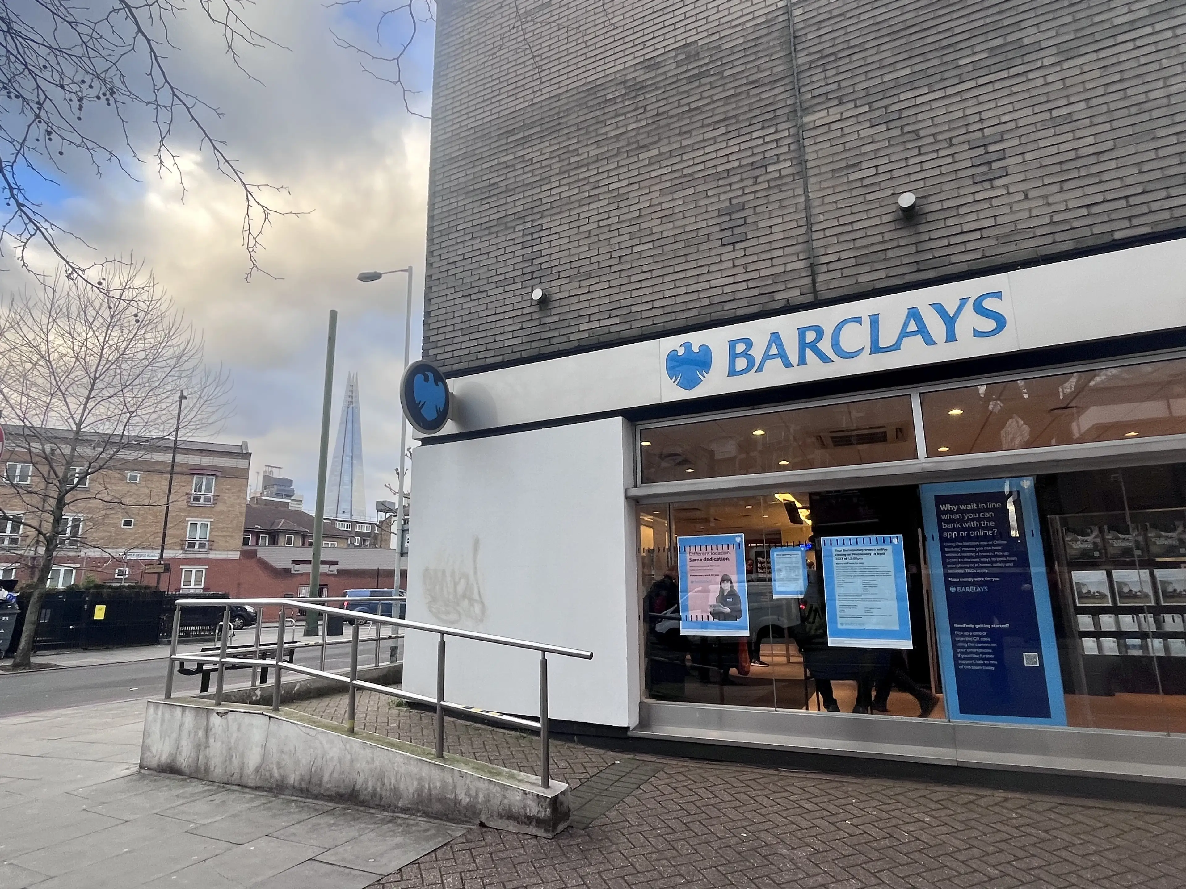 The couple said they will struggle to commute to their new nearest banks.