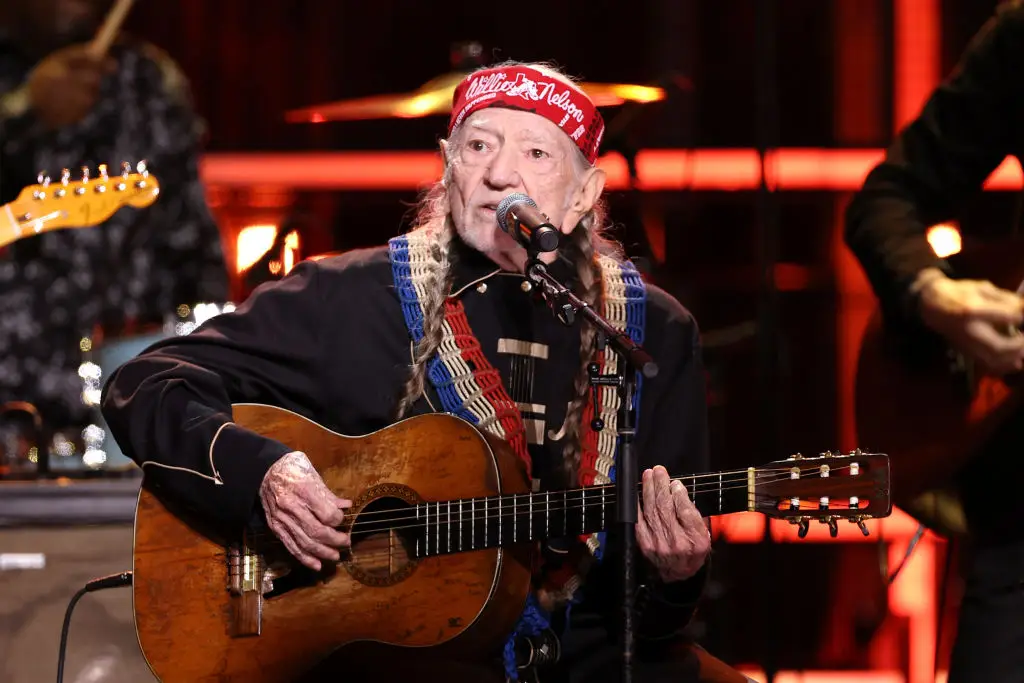 The country star is known for his weed consumption. (Mike Coppola/WireImage/Getty)
