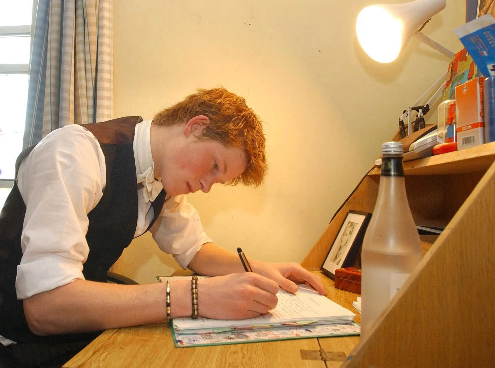 Prince Harry at Eton.