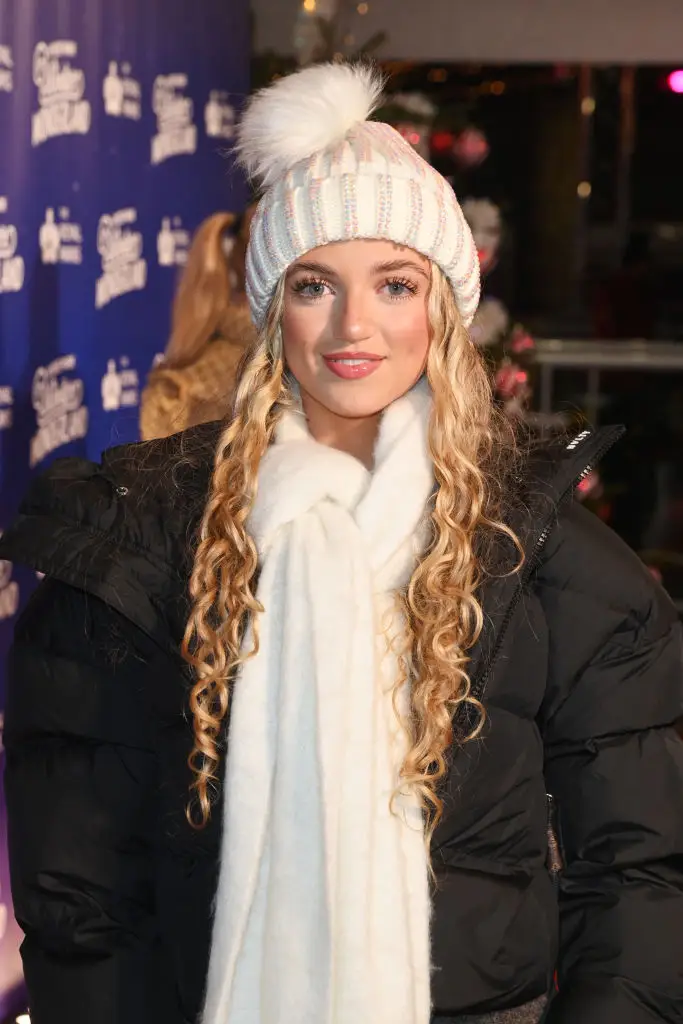 The 18-year-old says she loves her mum and dad which is 'all that matters' (Dave Benett/Getty Images for Hyde Park Winter Wonderland)
