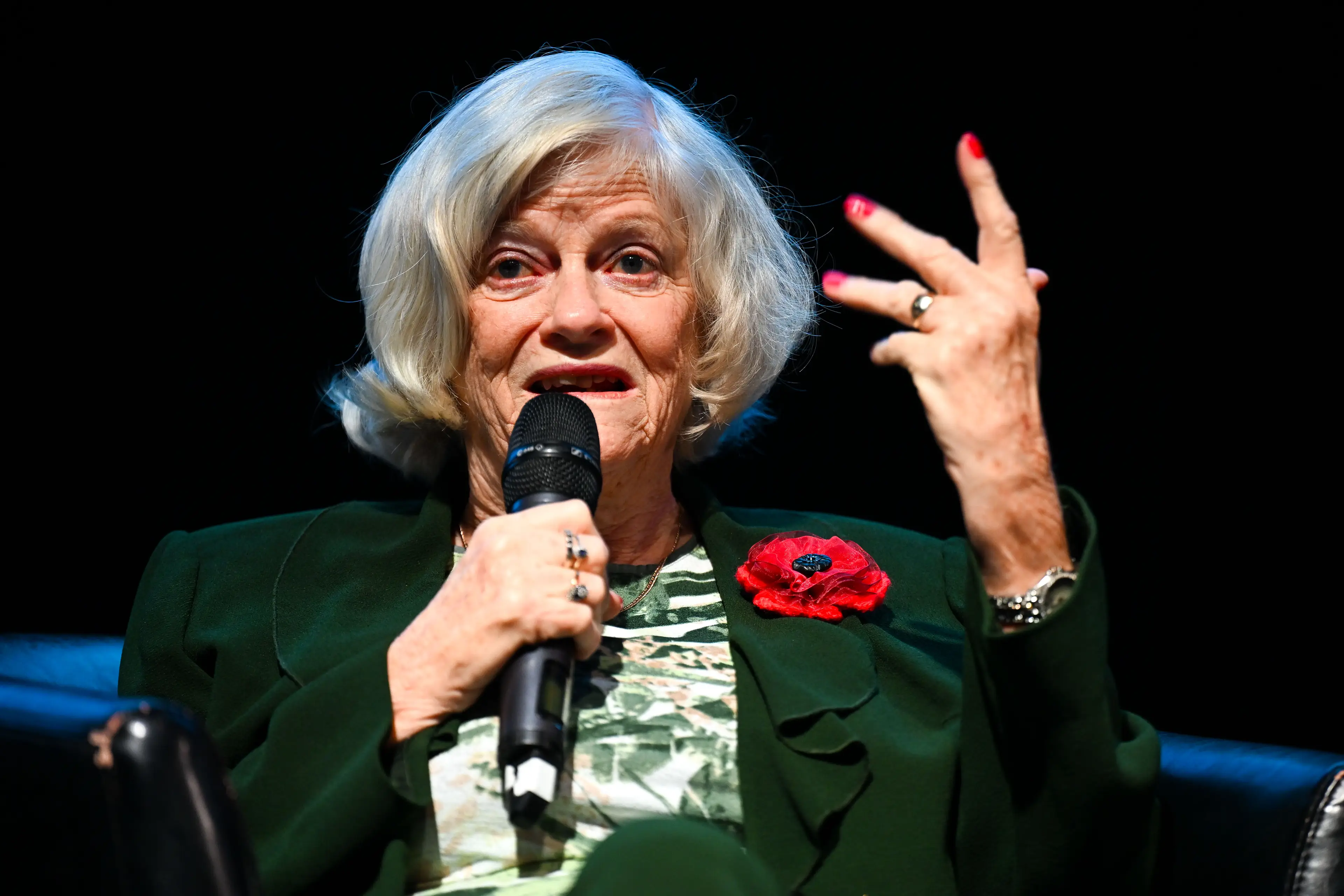 Ann Widdecombe has died at the age of 78 (Finnbarr Webster/Getty Images)