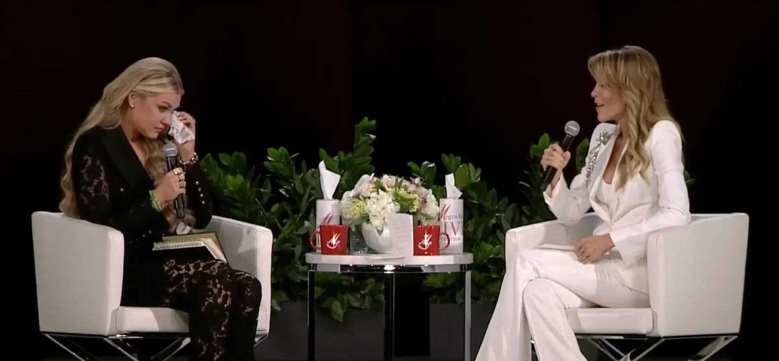 Erika Kirk appeared in a live interview for The Megyn Kelly Show (The Megyn Kelly Show)