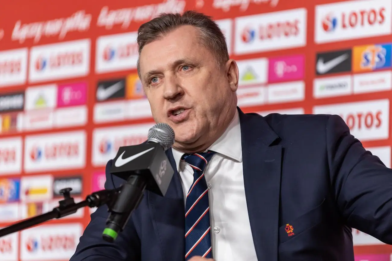 Cezary Kulesza president of Polish Football Association.