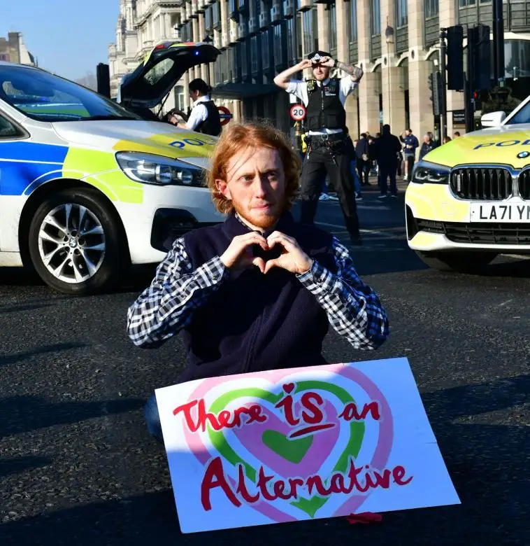 The group are known for pulling shocking, and often disruptive, stunts.