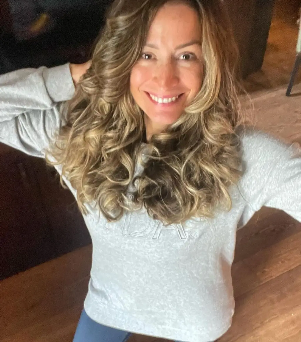 The former model now lives in Norway with her husband and two sons.