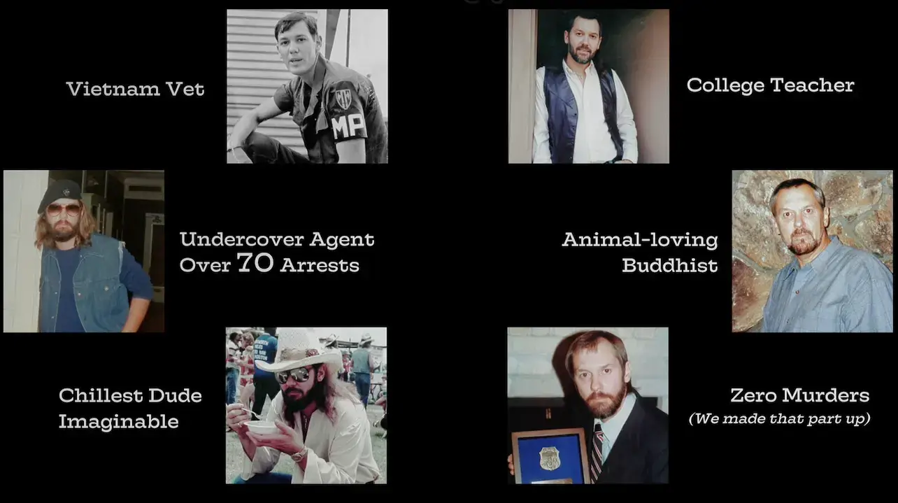 The real life of Gary Johnson. (Netflix)