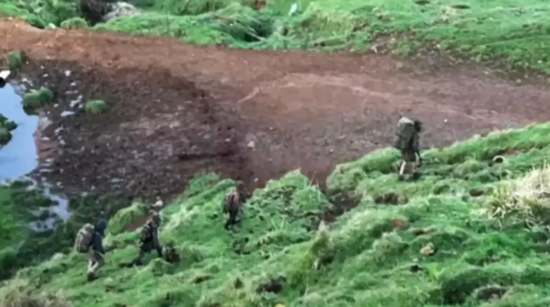 Interest in the case was reignited after the family were spotted by pig hunters (YouTube/1News)