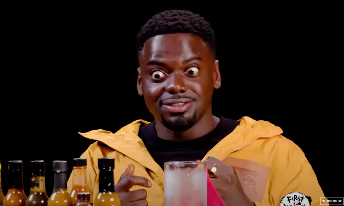 This is the moment he realised he got ahead of himself.