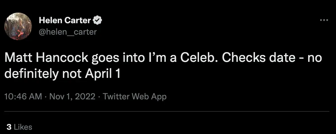 Some social media users thought the announcement was a joke.