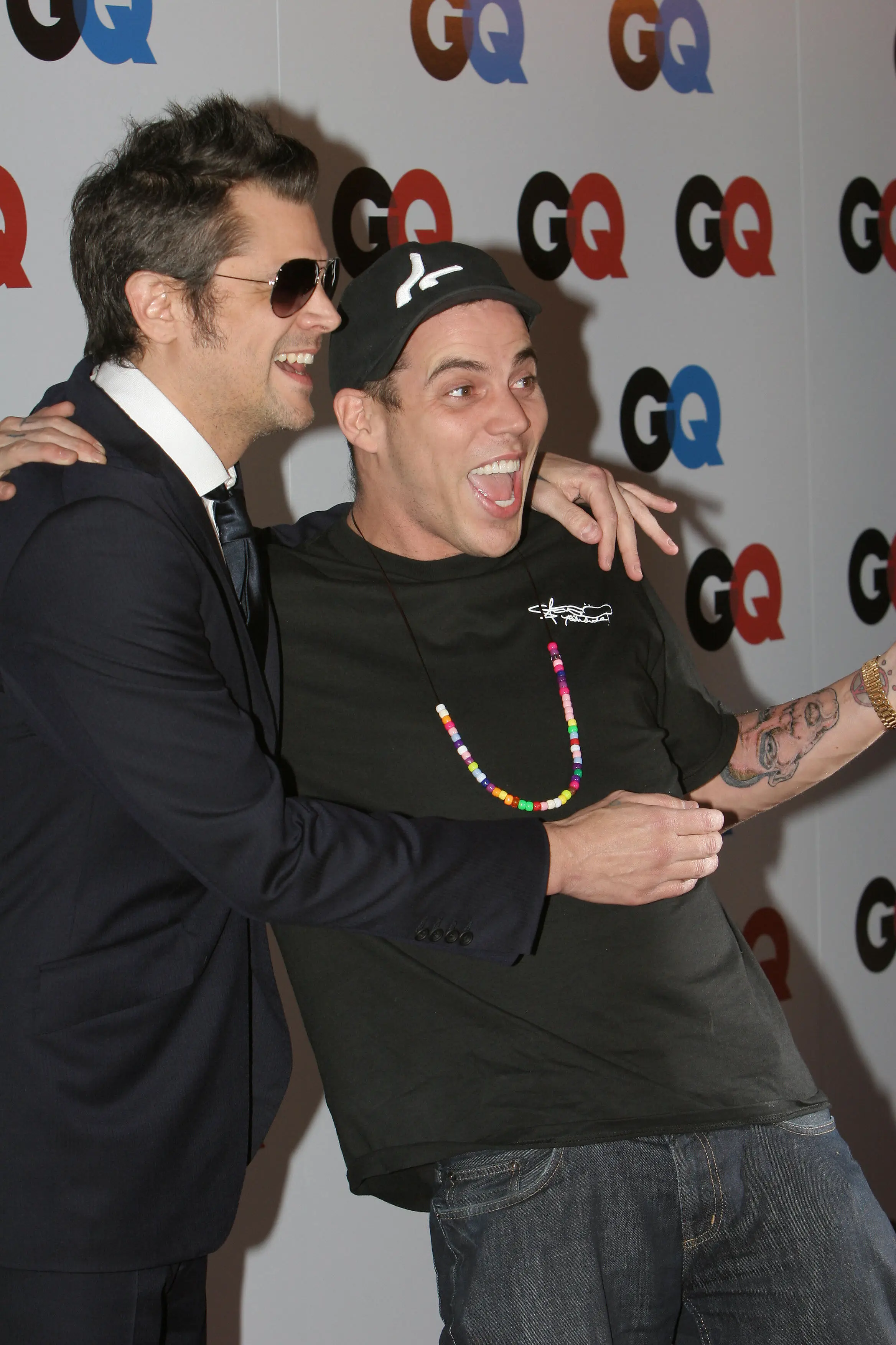 Steve-O and Johnny Knoxville in 2006 (ROBYN BECK/AFP via Getty Images)