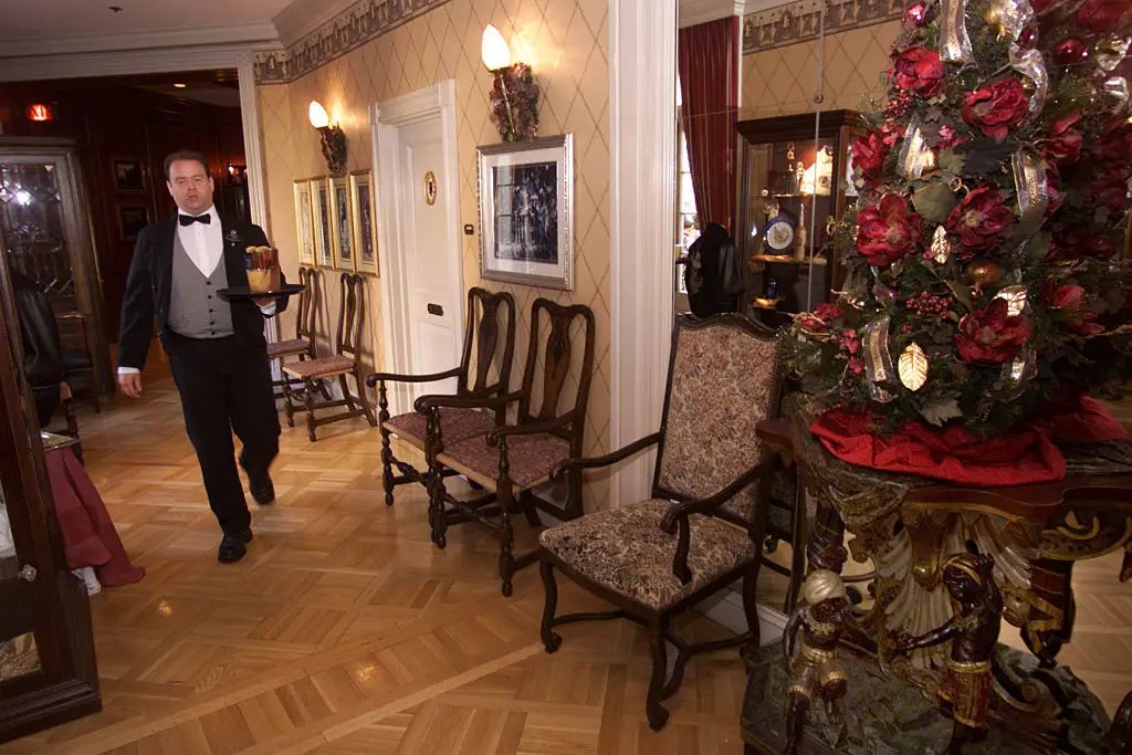 A rare insight into Disneyland's private Club 33 (Geraldine Wilkins/Los Angeles Times via Getty Images)