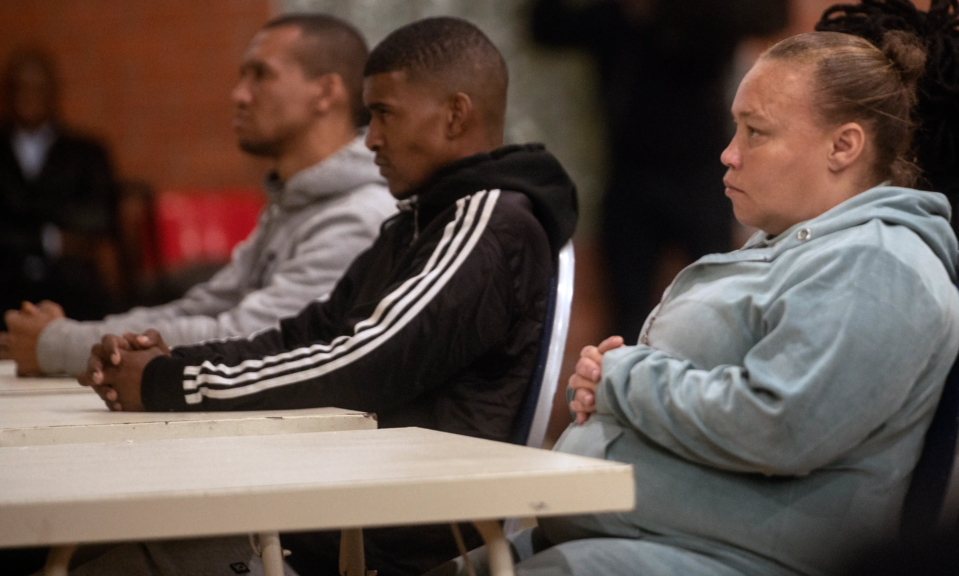 Jacquen Appollis, Steveno Van Rhyn and Kelly Smith were sentenced to life in prison, but nobody knows where Joshlin Smith is (Brenton Geach/Gallo Images via Getty Images)