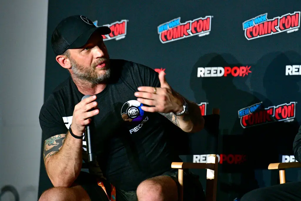 Hardy has previously said that it might be his last appearance as Venom. (Eugene Gologursky/Getty Images for ReedPop)