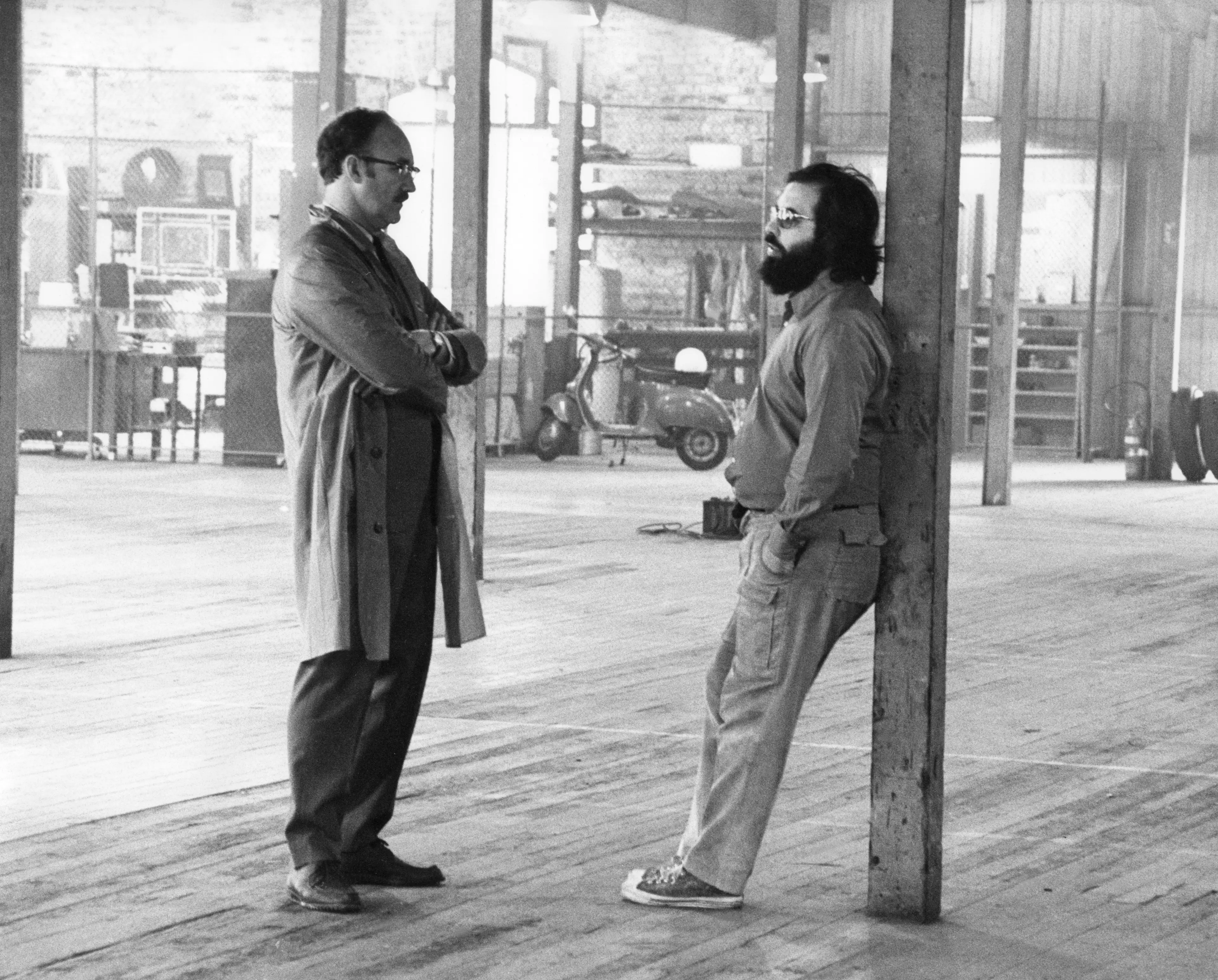 Gene Hackman and Francis Ford Coppola worked together on The Conversation together, with the director paying tribute (Sunset Boulevard via Getty Images)