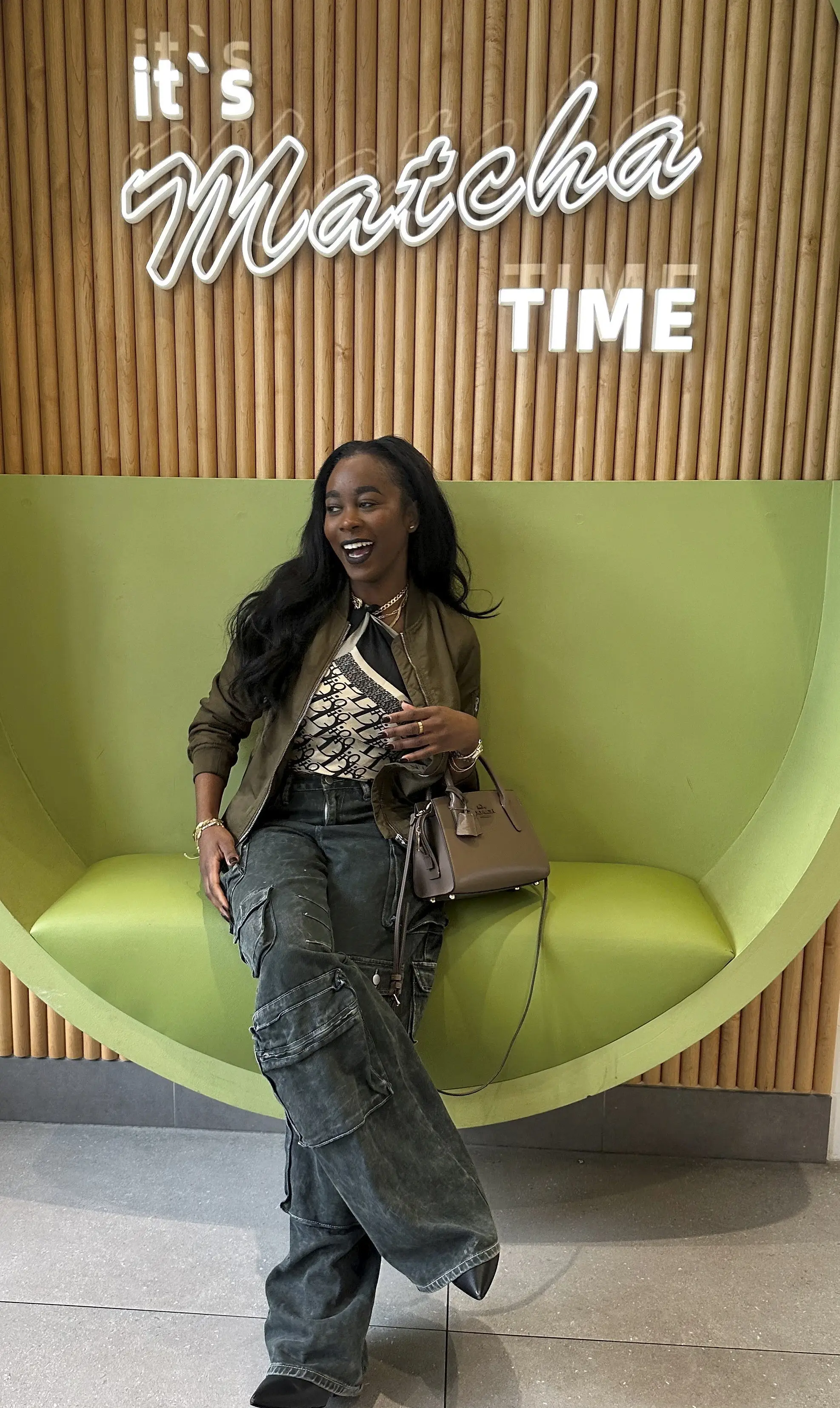 Lynn Shazeen developed a love for matcha earlier this year (SWNS)