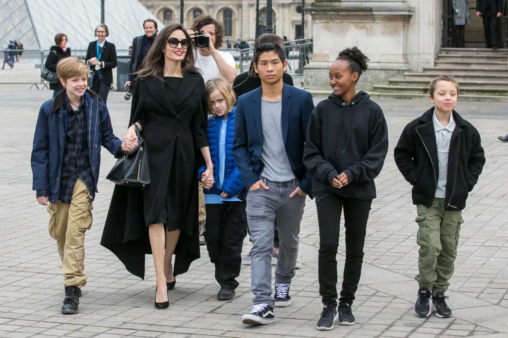 Four of their five children have dropped Pitt from their surnames (Marc Piasecki/GC Images)