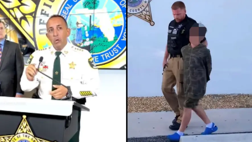 Florida Police/Twitter. Lee County Sheriff's Office