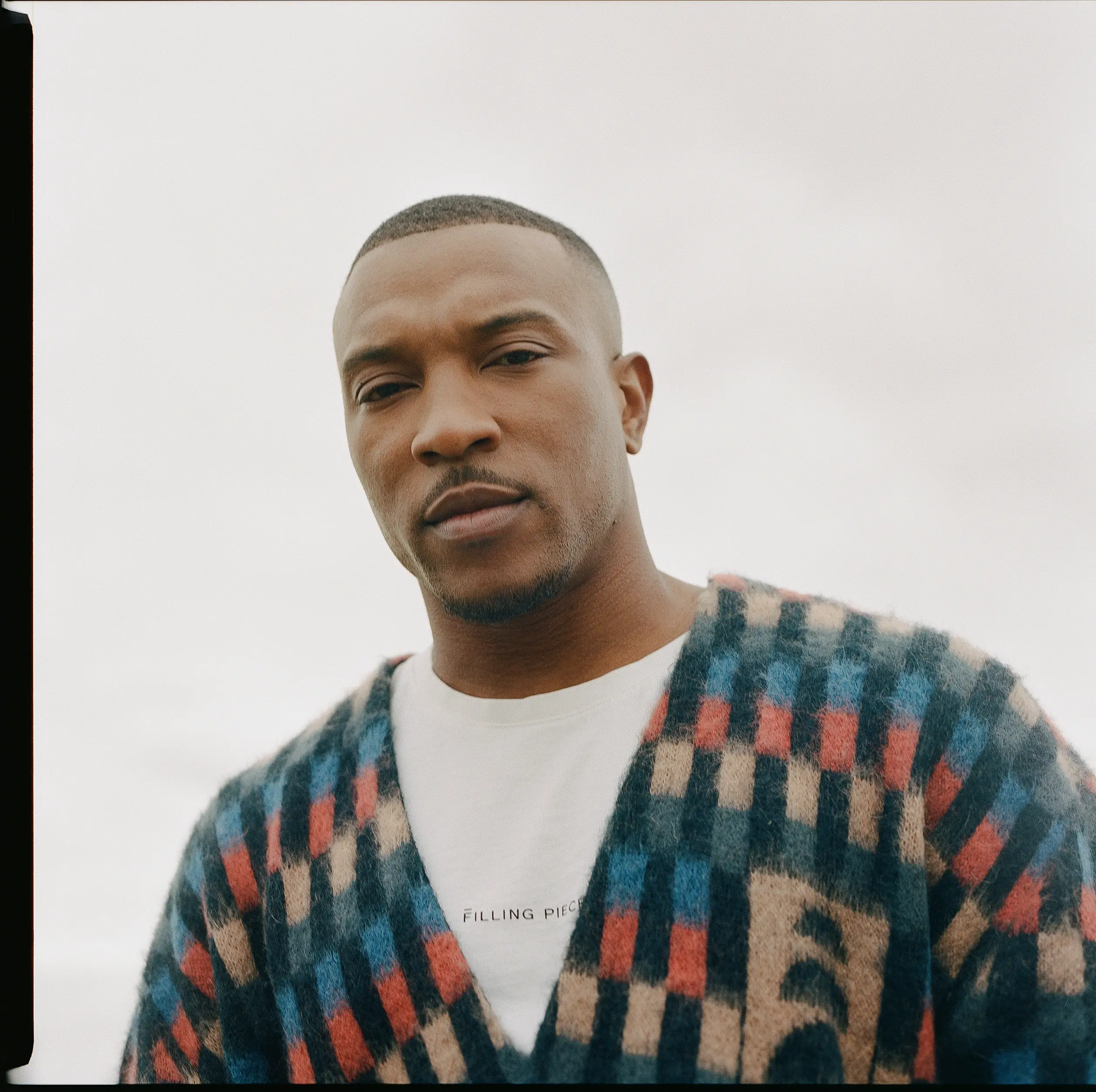 The Top Boy star takes on Coben. (Matt Pearson)