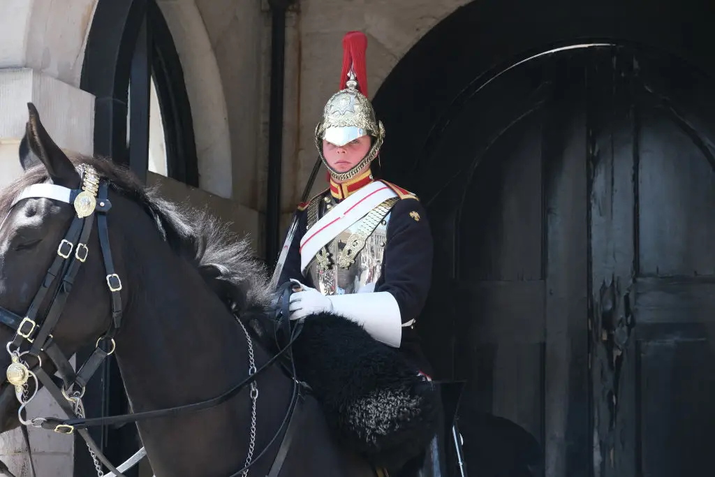 The King's Guards have an important role to play. (Kaveh Kazemi/Getty Images)