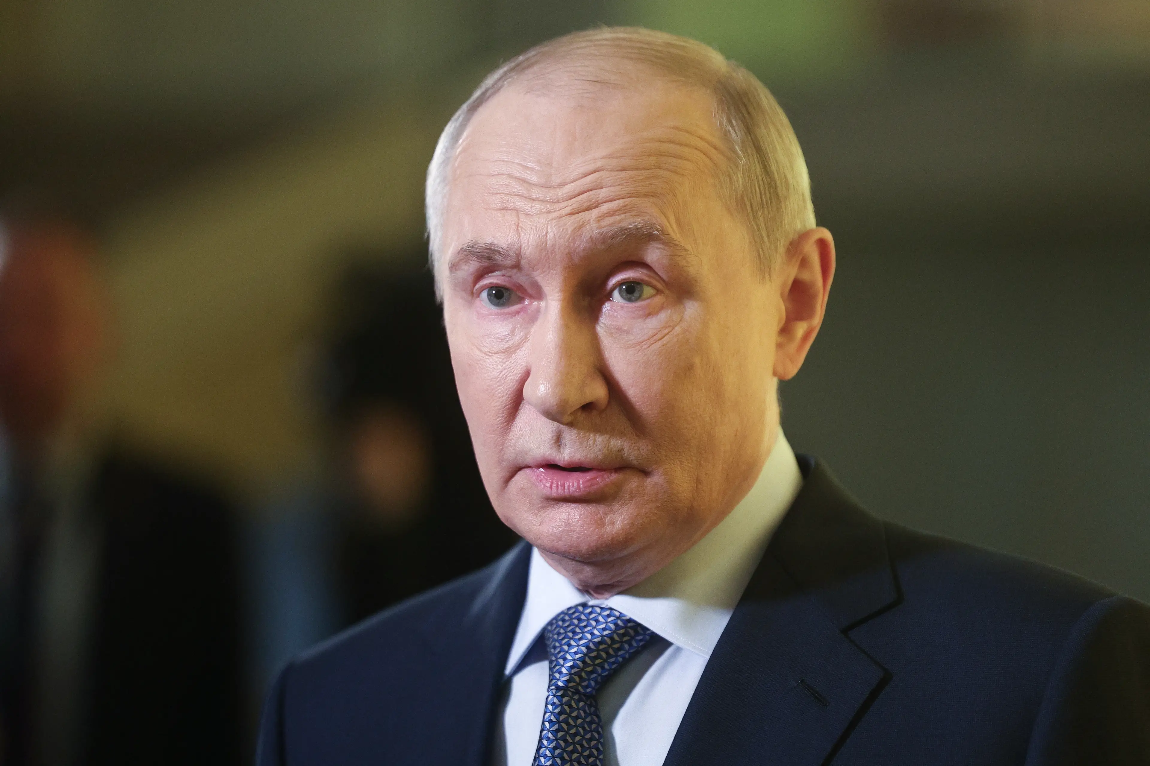Russia has warned it will use its ‘entire arsenal’ (Alexander KAZAKOV / POOL / AFP via Getty Images)