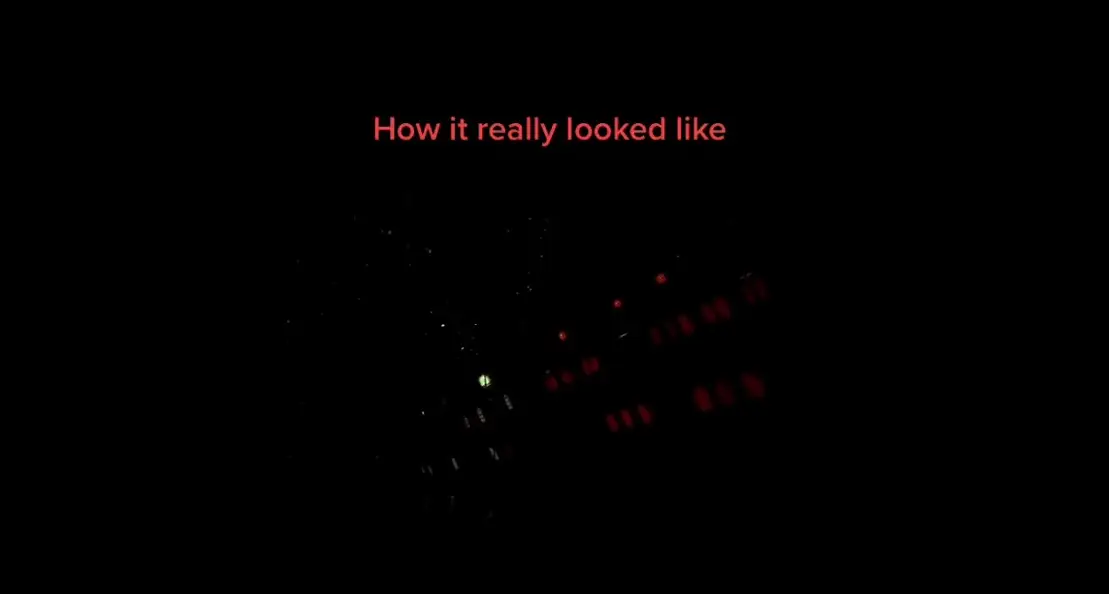 But there is a high likelihood that those onboard were in complete darkness as the ocean linker slipped under water.