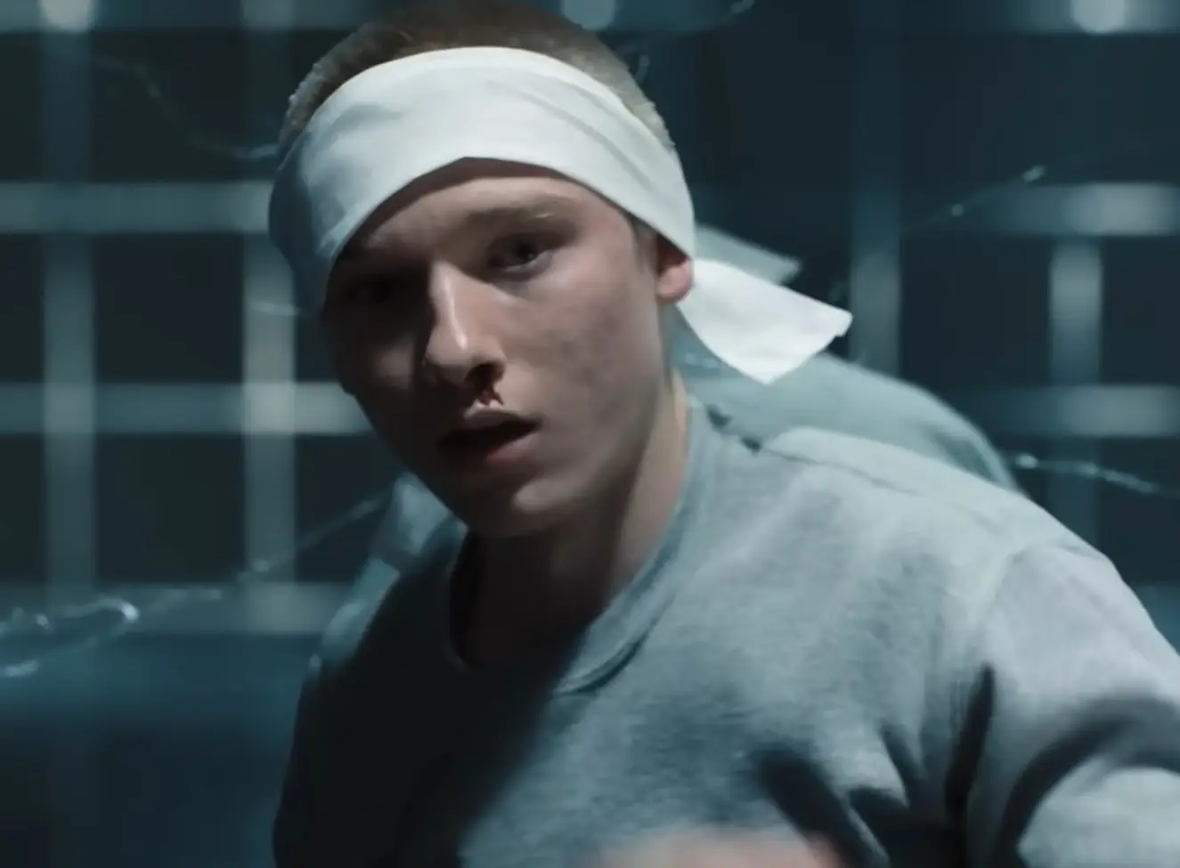 In his five episodes on the show, Tristan Spohn played telekinetic test subject Two. (Netflix)