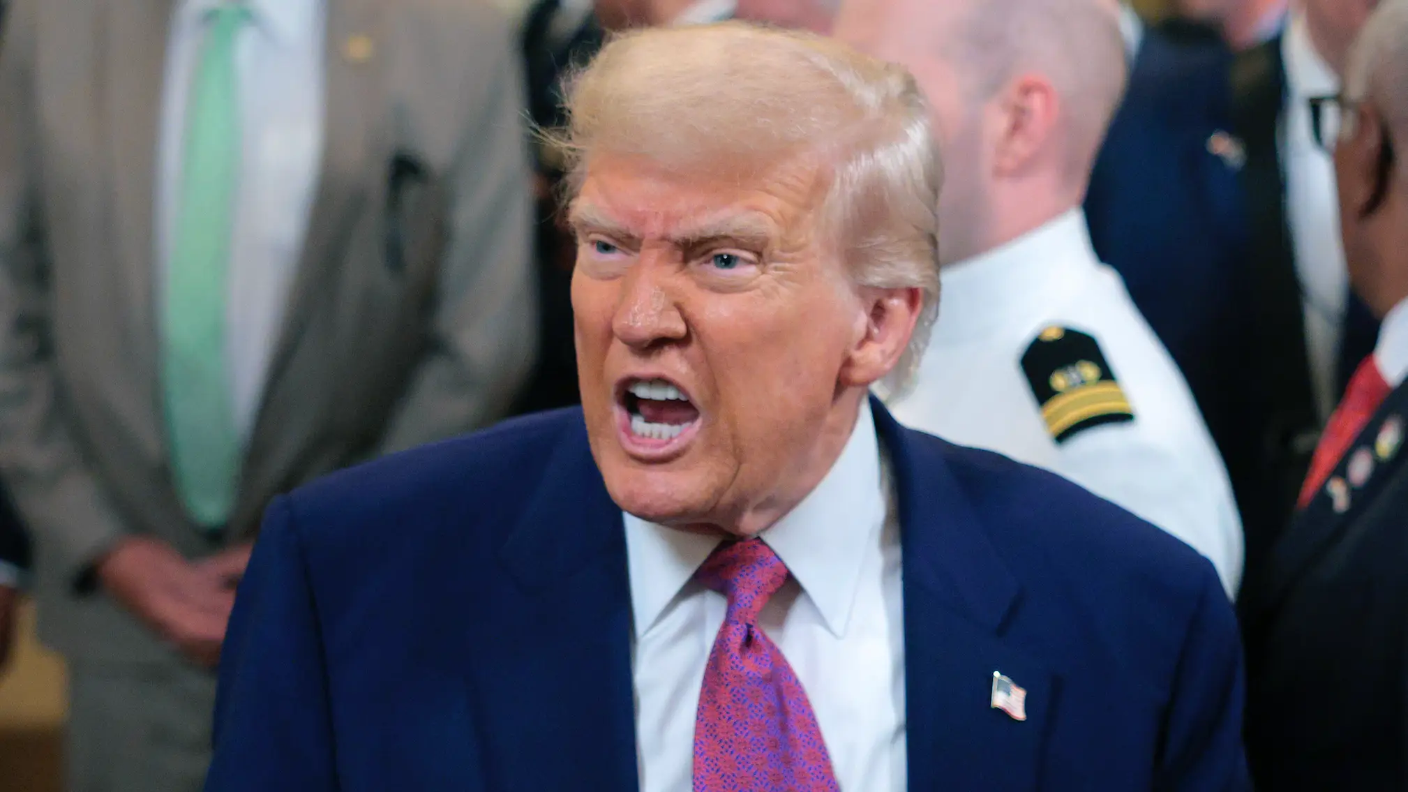 Fury in White House after leaked docs reveal truth about Trump's 'obliteration' claims