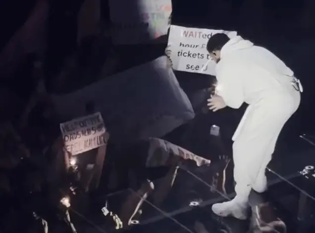 Drake was kind enough to hand out 20k to the fan for taking part (X)