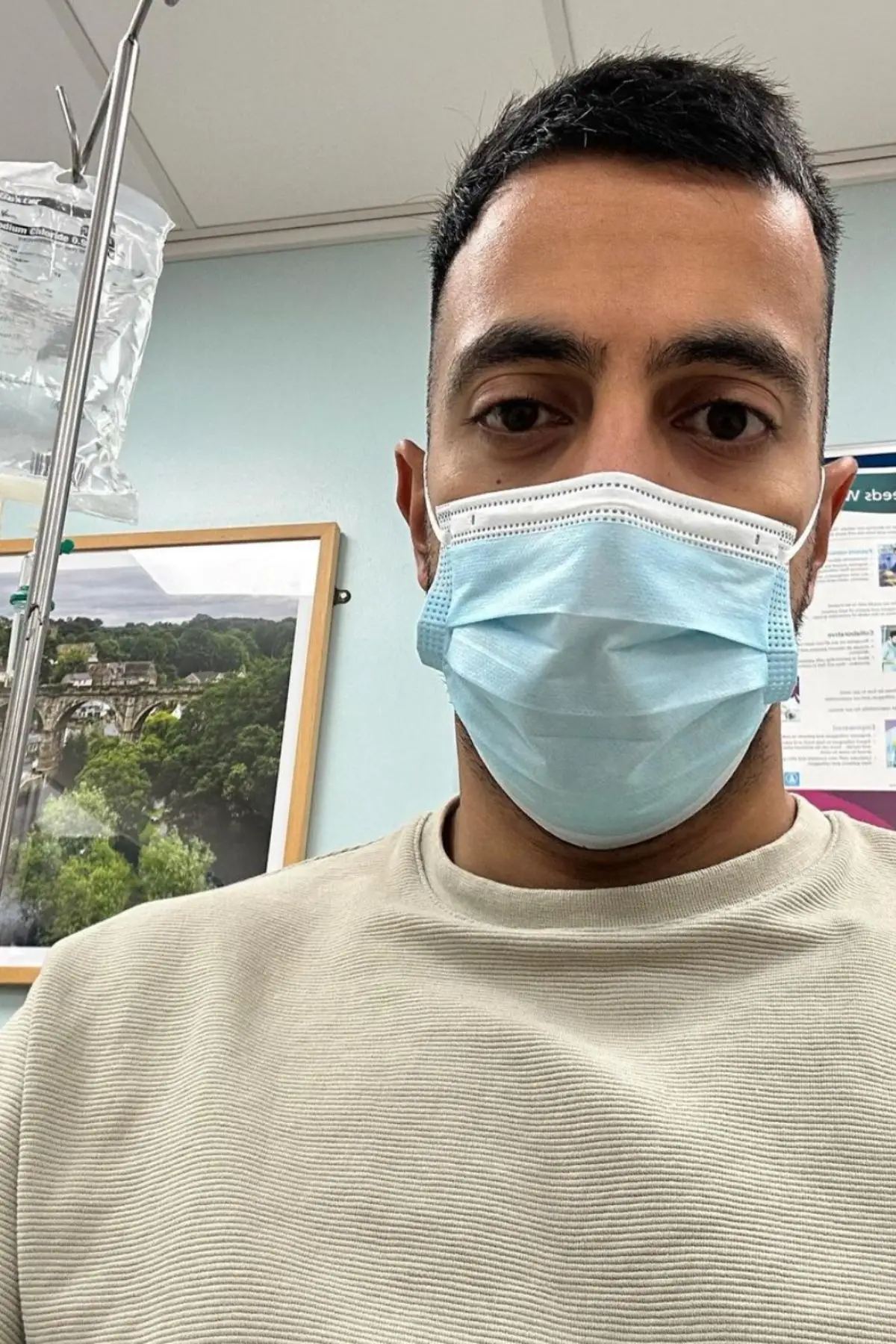 The dentist was diagnosed with acute lymphoblastic leukaemia (Instagram/rickydentist)