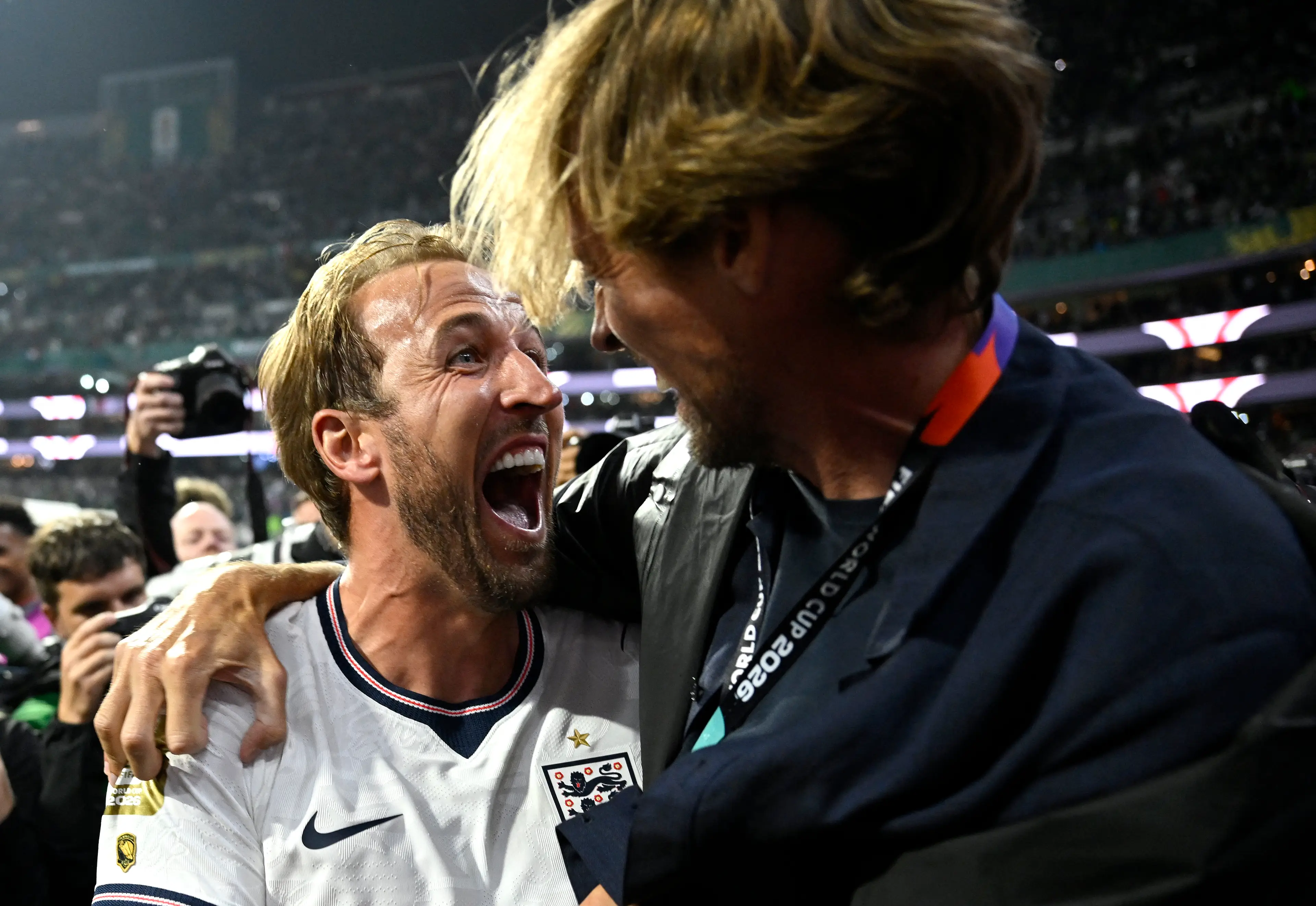 Maybe this is the moment he lost his voice (Alfredo ESTRELLA / AFP via Getty Images)