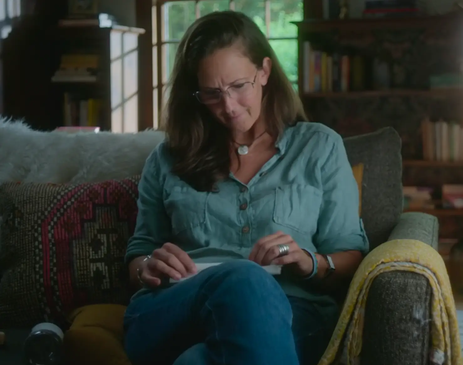 Mollie McClure emotionally spoke in the documentary (Netflix)