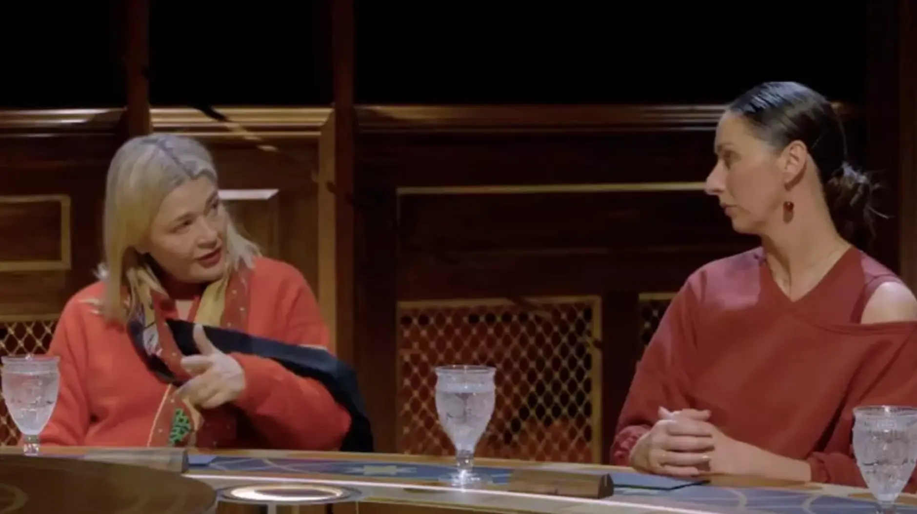 Harriet asked the others to vote for her. (BBC)