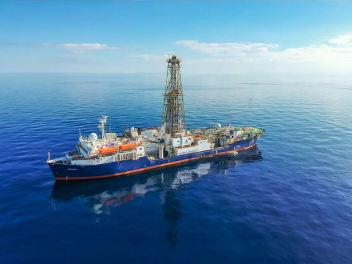 The drilling took place in the Atlantic Ocean. (Thomas Ronge)