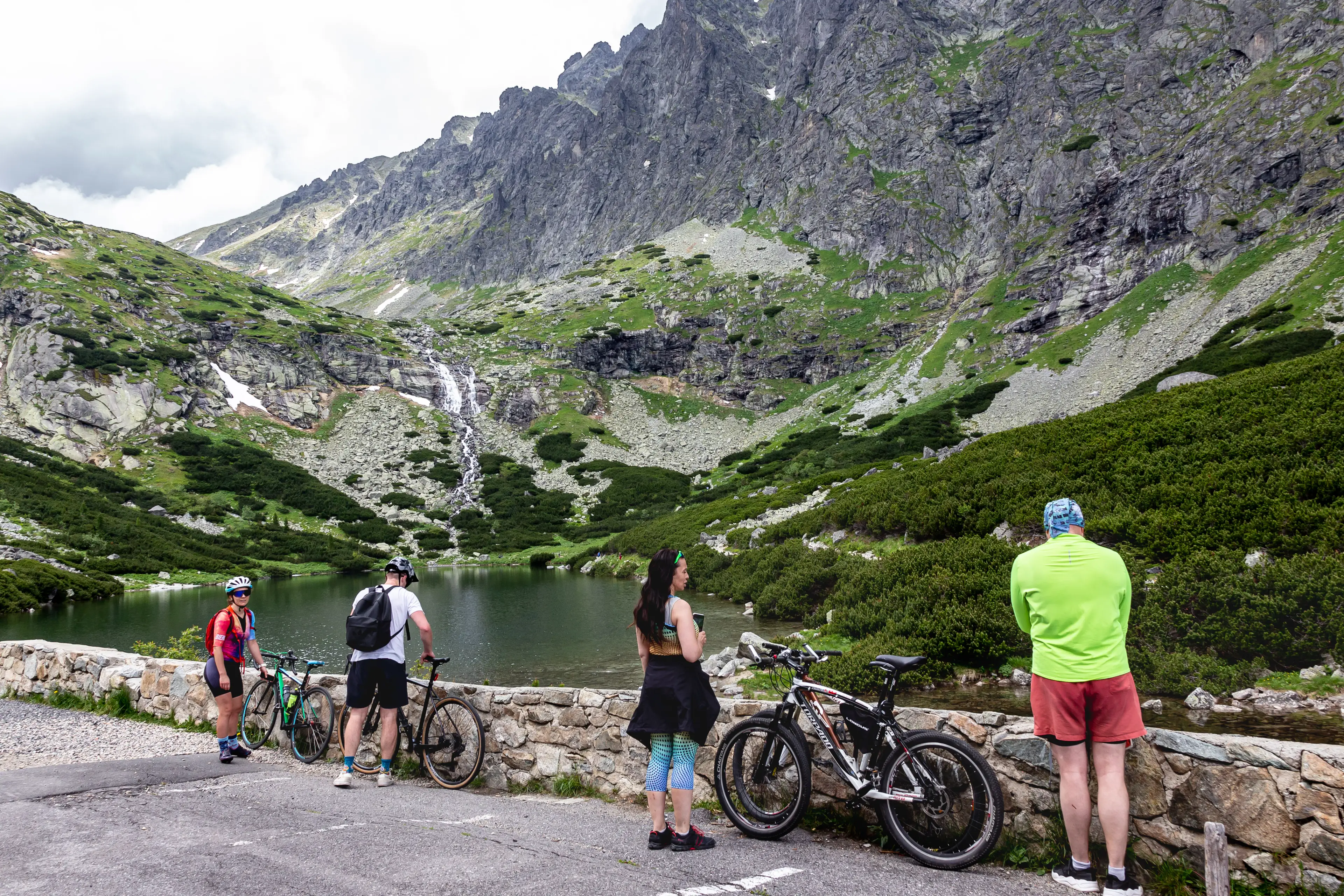 The High Tatras mountains are popular among tourists who enjoy the great outdoors (Dominika Zarzycka/NurPhoto via Getty Images)