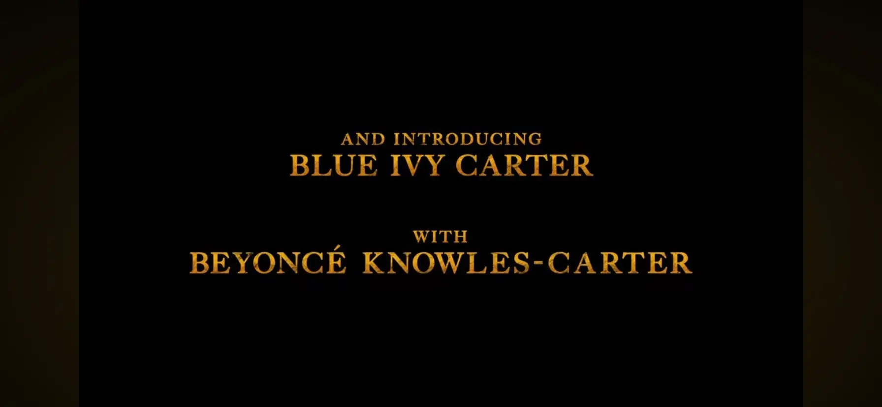 The biggest news from the trailer was the inclusion of Blue Ivy Carter as Kiara. (Disney)