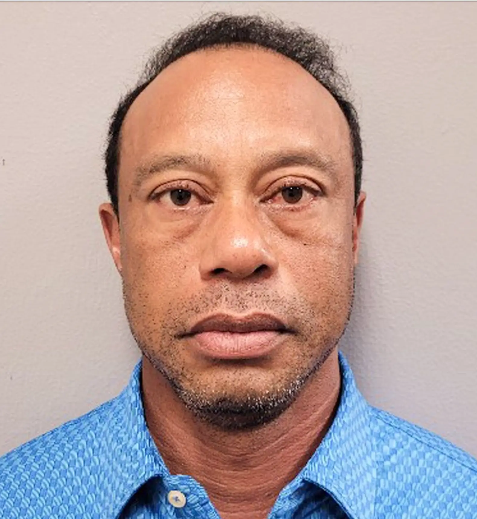 Woods' mugshot. (Martin County Sheriff's Office via Getty Images)