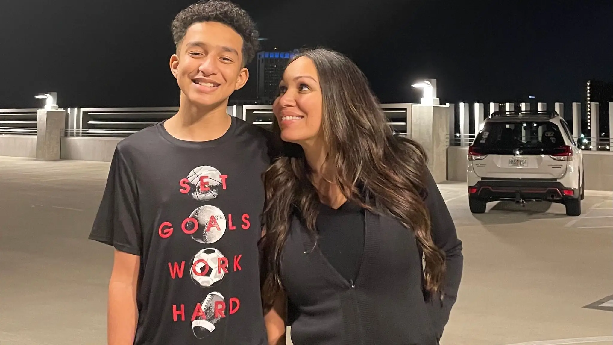 Sewell Setzer III and his mother Megan Garcia (Tech Justice Law Project)