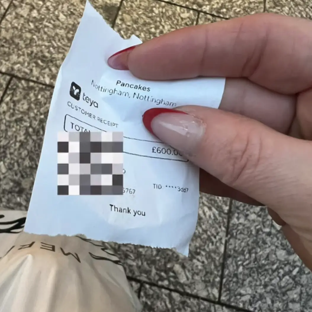 The refund receipt (TikTok / @‌isleclean)