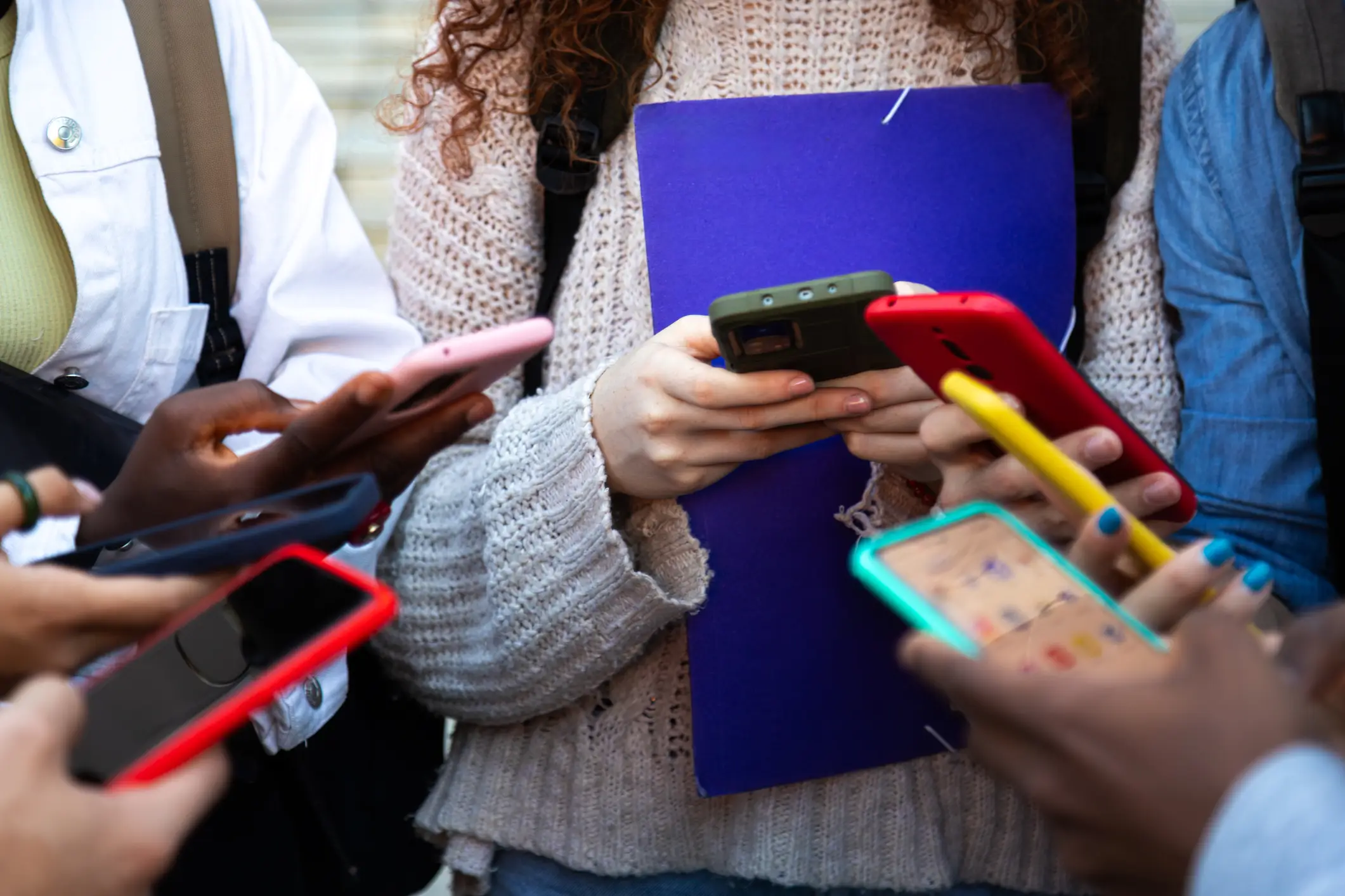 Britain's NCA has issued a chilling warning about children's access to social media (Getty Stock Images)