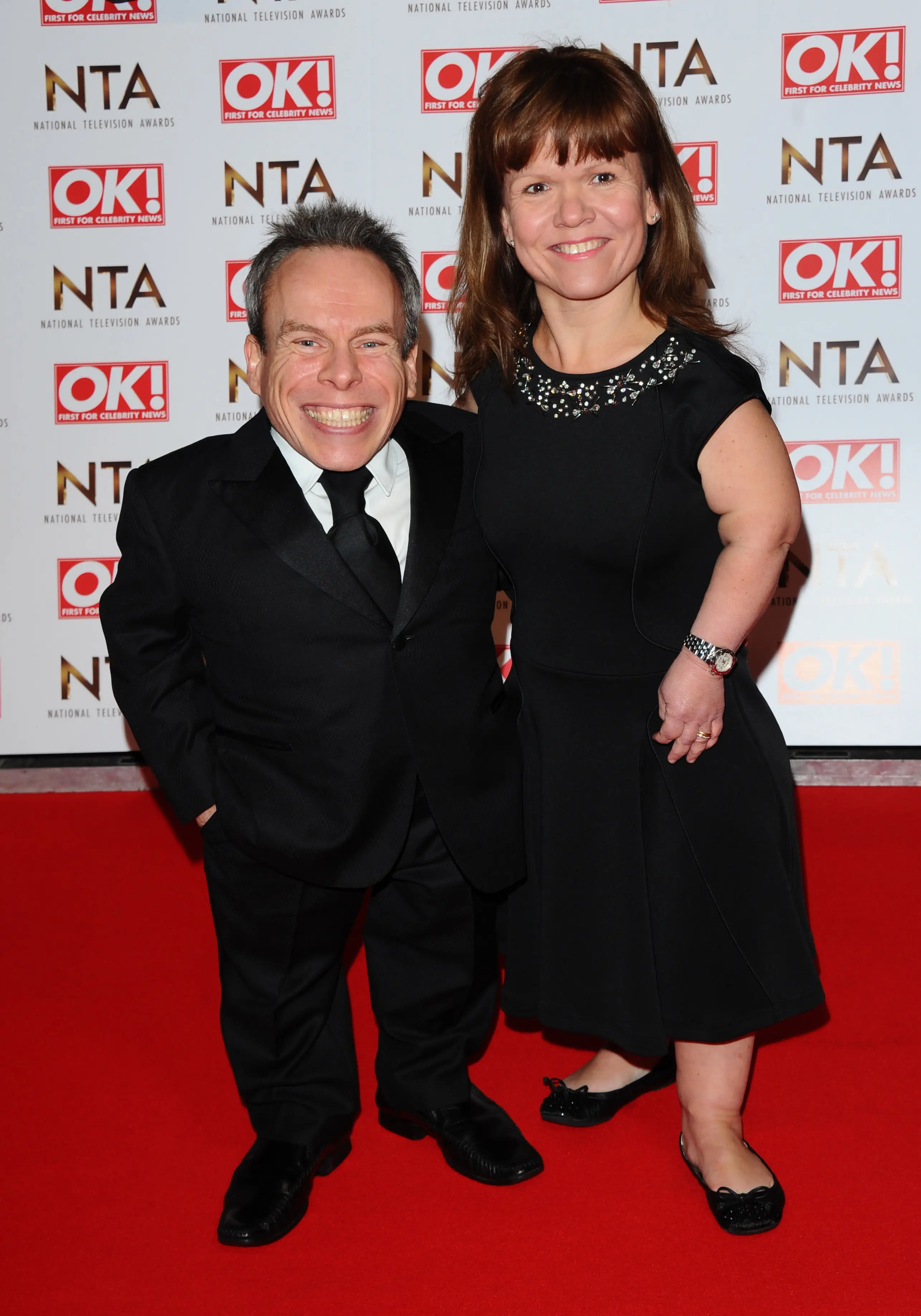 Samantha and Warwick Davis (Stuart Wilson via Getty Images)