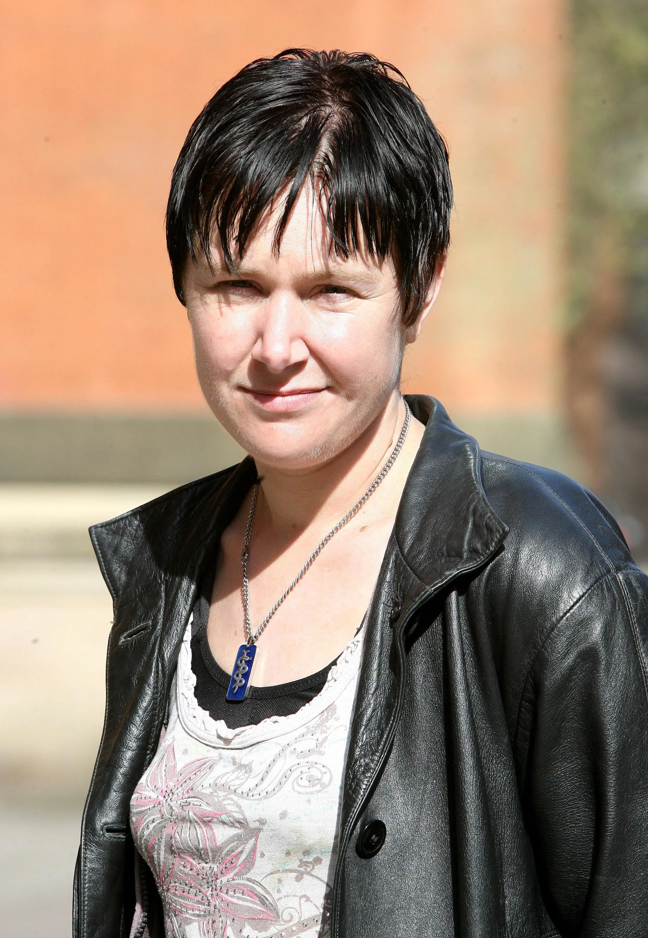 Horne outside court in 2009.