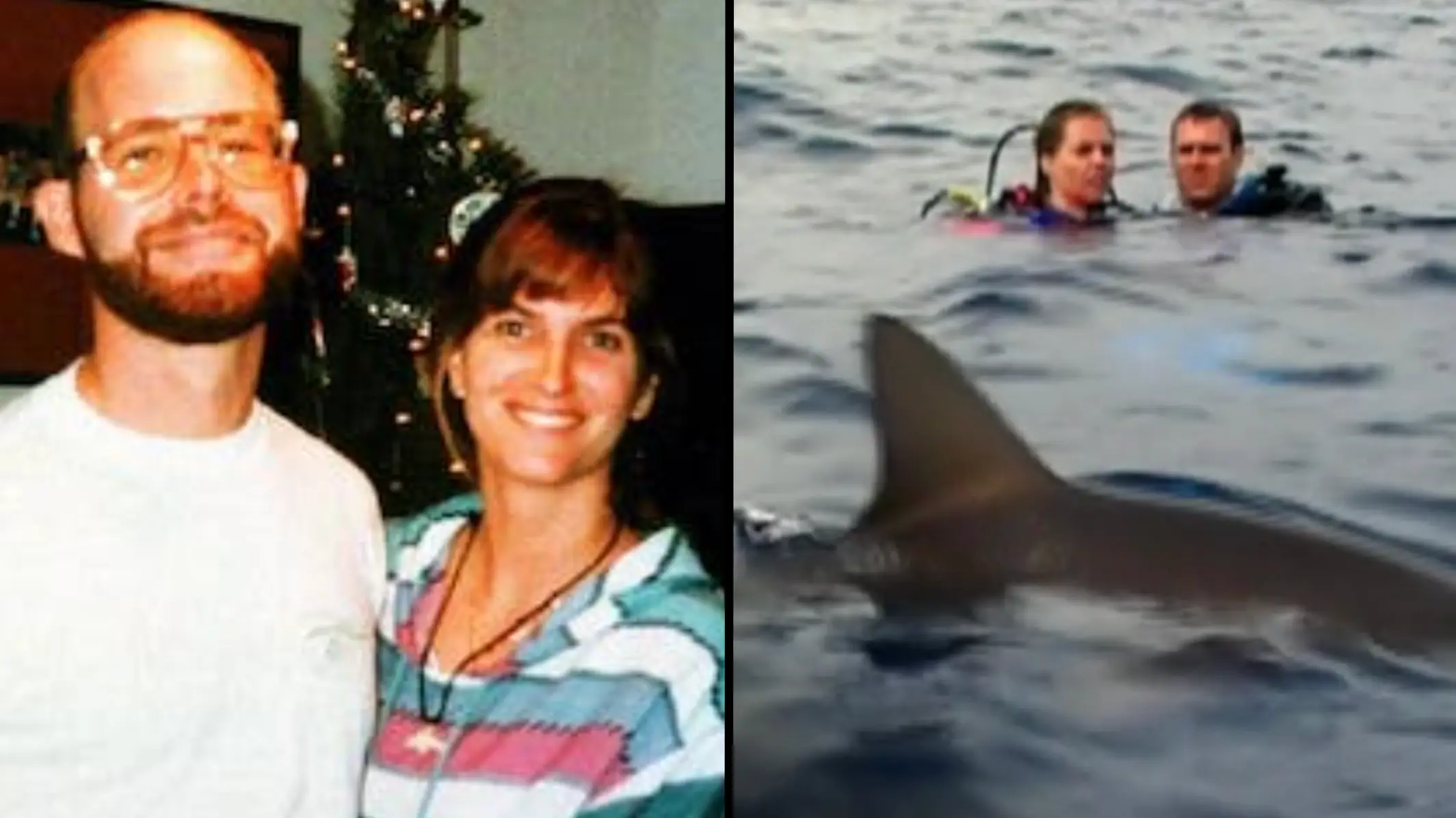 Family hit back at theory on couple who were left behind in shark-infested waters after being forgotten about