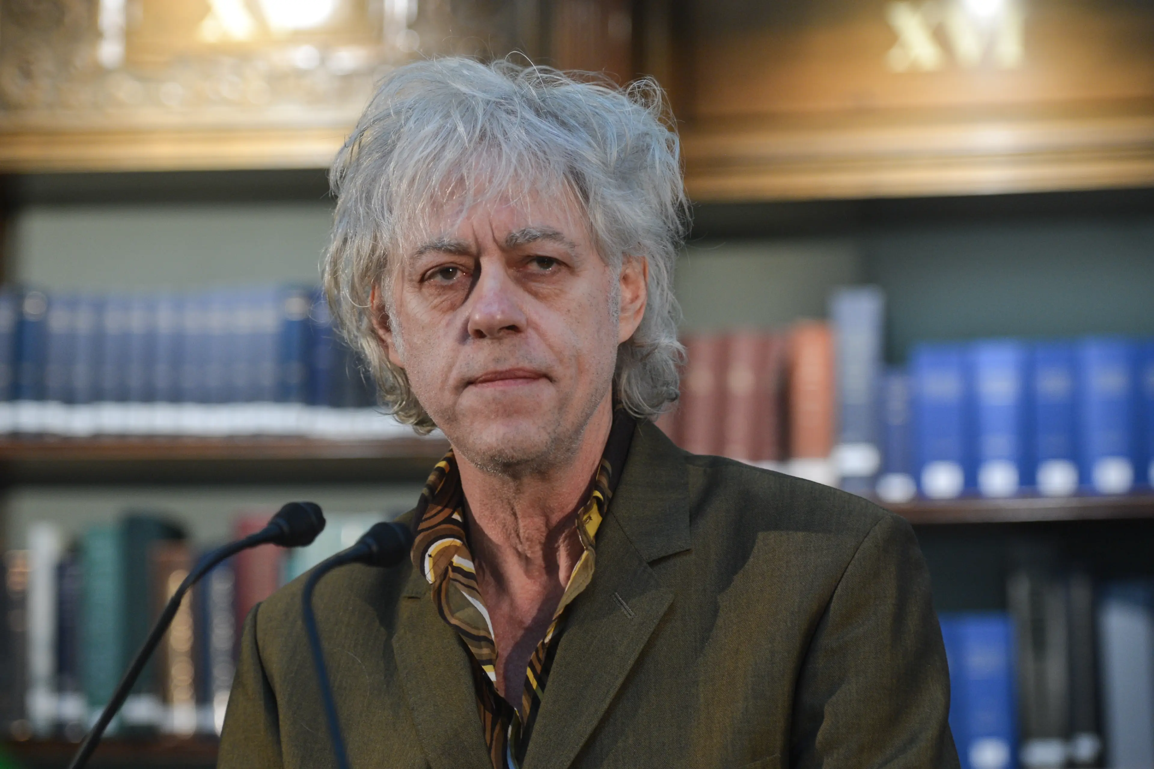 Bob Geldof responded to critics of the tune by saying 'it's a pop song ffs'. (Artur Widak/NurPhoto via Getty Images)