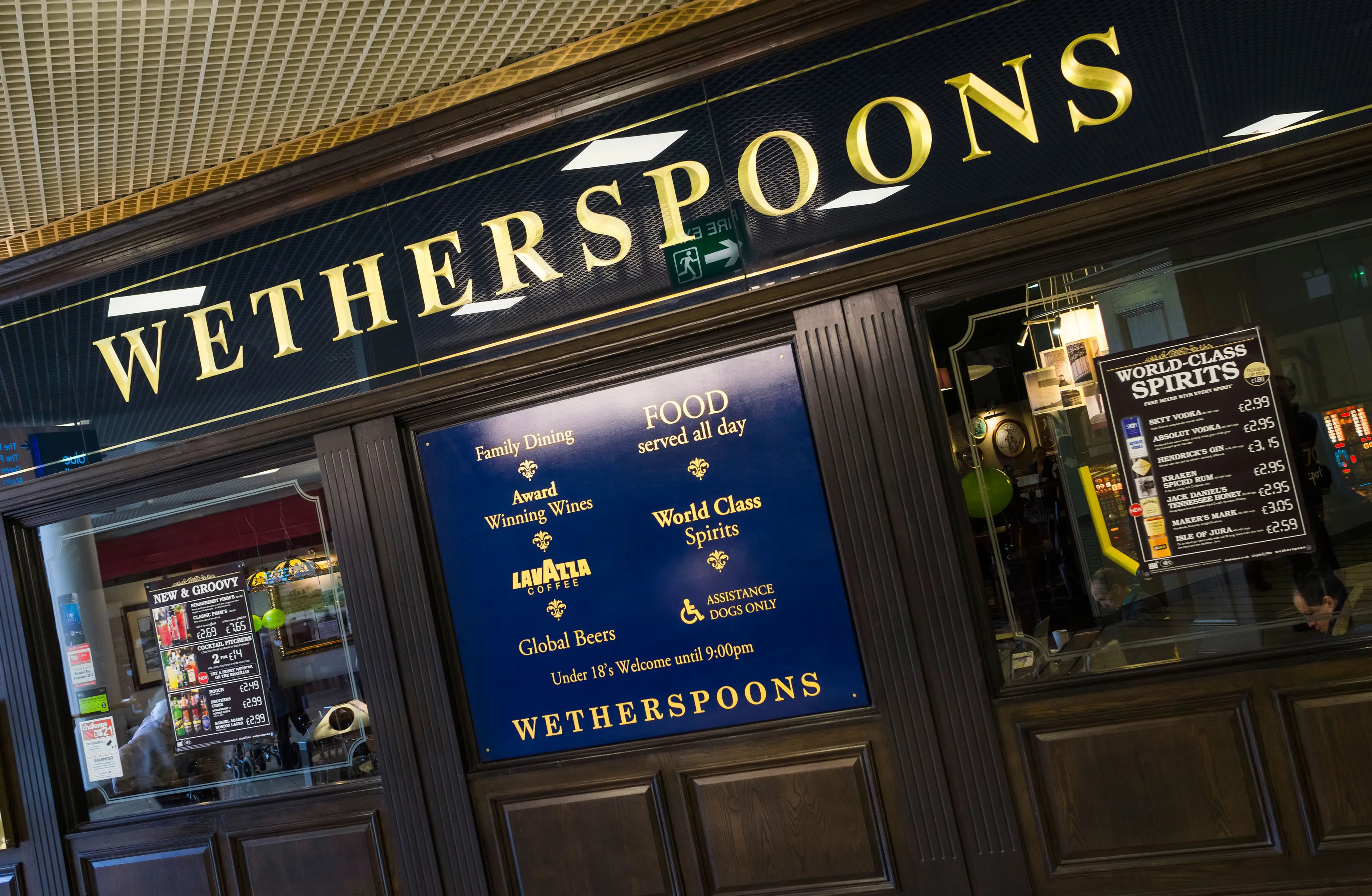 Wetherspoons is no longer named after its owner, Tim Martin.