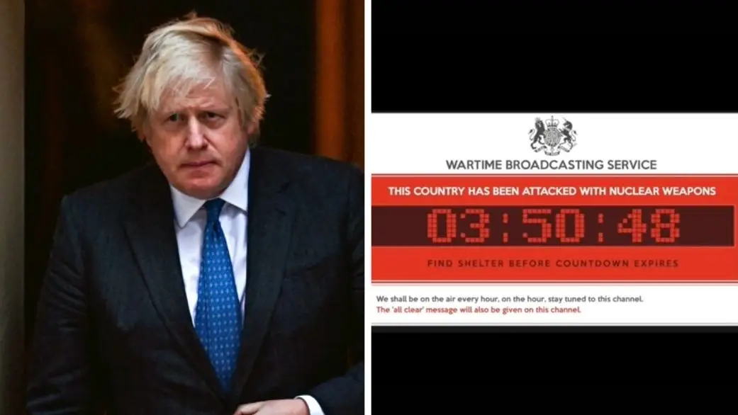Four Minute Warning: This Is What An Emergency Nuclear Broadcast In The UK Would Look Like