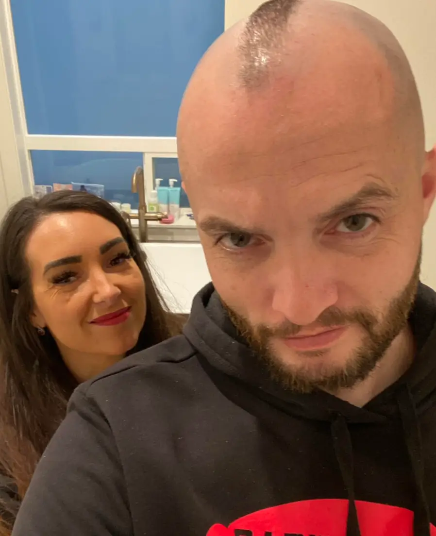 They had joked about the idea before getting engaged (Instagram/@stevelarsenhq)