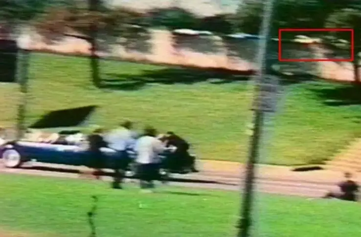 Footage captured by Orville Nix may shed further light on claims numerous gunmen were involved (Assassination Archives and Research Centre)